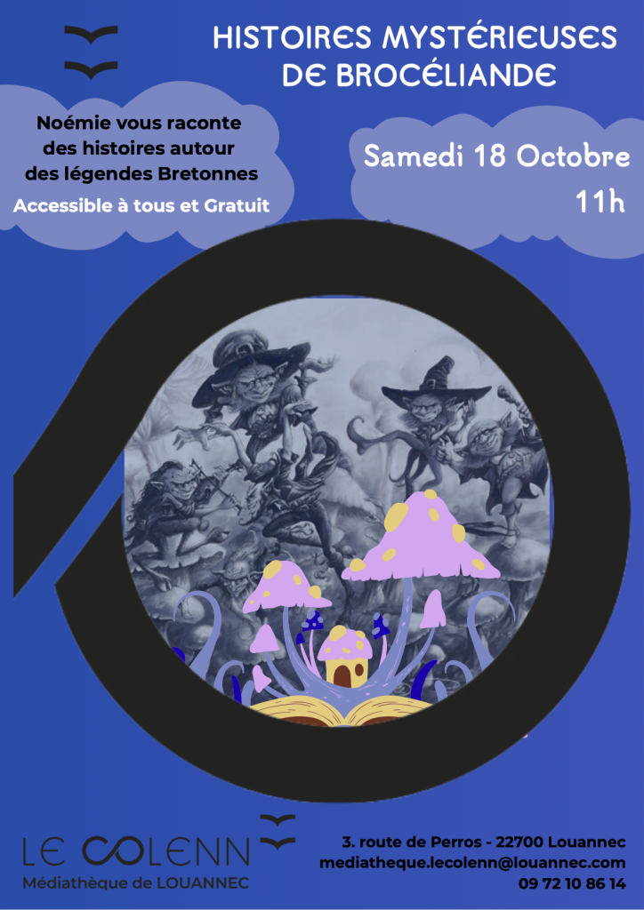 Affiche - Légendes bretonnes - 18 10 25