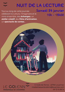 aFFICHE NUIT DE LA LECTURE 2026