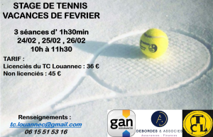 Stages Vacances Février